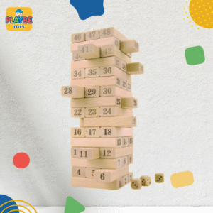 Jeu d’équilibre en bois, 54 pièces, éducatif et amusant