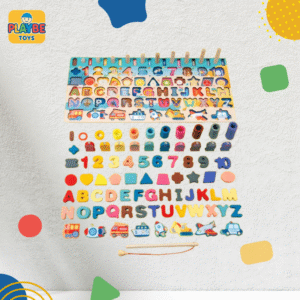 Jouet éducatif en bois Montessori 7 en 1