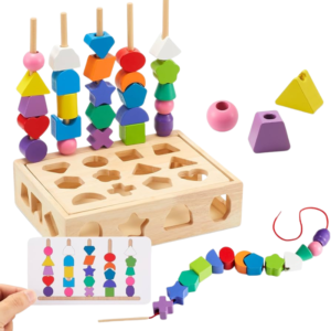 Jouet Montessori pour motricité et apprentissage